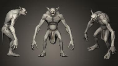 3D model Goblin Zbrush High Poly (STL)