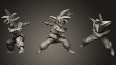 3D model Goku (Gt) V0.2 S Wip (STL)