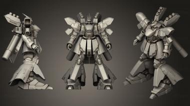 3D model Gundam Sazabi Ver Ka (STL)