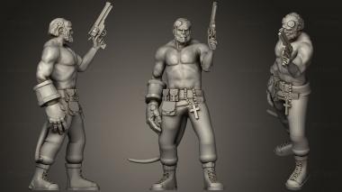 3D model Hellboy (Without Jacket) (STL)