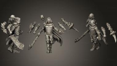 3D model Hollow Mage Alien Adventurers Game 32mm (STL)