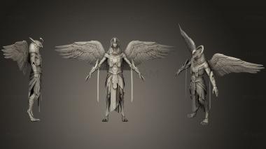 3D model Horus Zbrush Concept (STL)