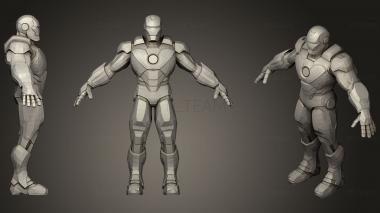 3D model Iron Man Gangnam Style (STL)