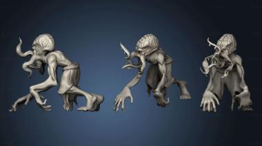 3D model vampiric mindflayer (STL)