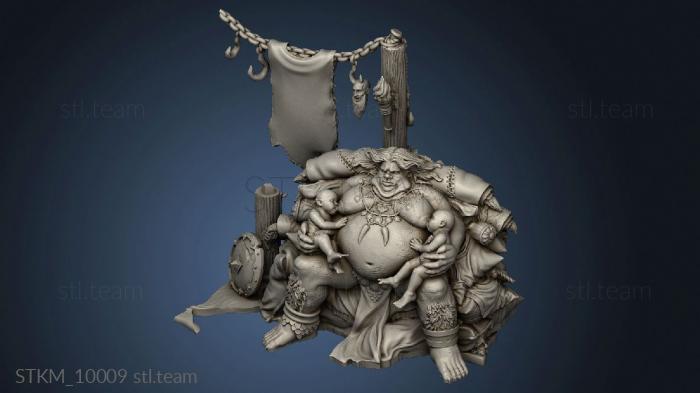 3D model Ogre Mommy (STL)