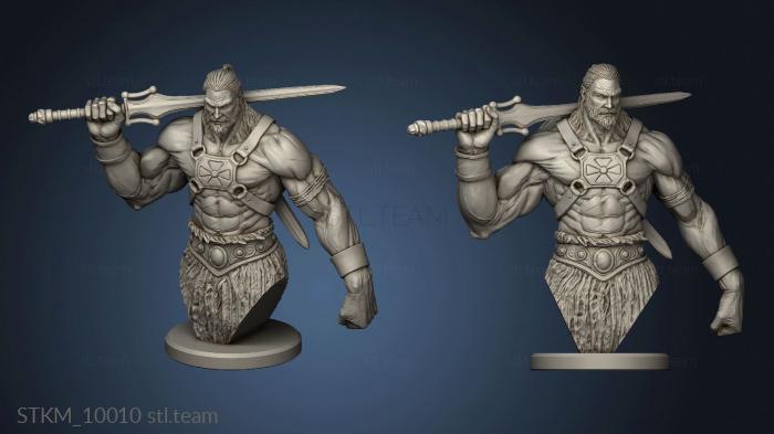 3D model old he man (STL)