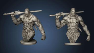 3D model old he man (STL)