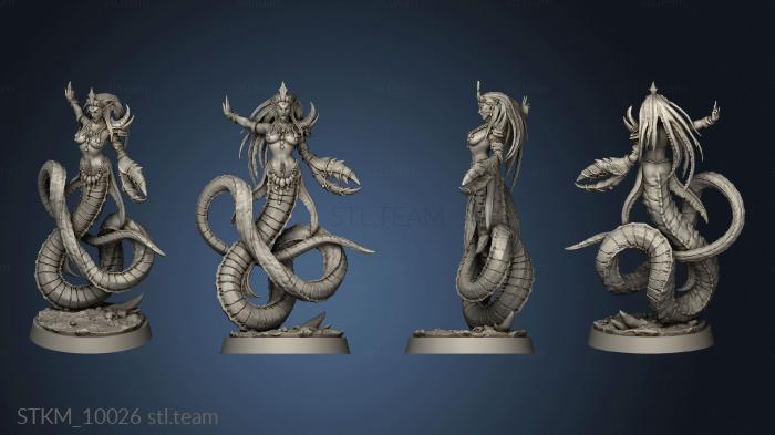 3D model Pirates Curse the Dead Seas Troops Doom Mermaids mermaid (STL)