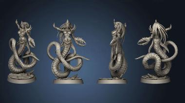 3D model Pirates Curse the Dead Seas Troops Doom Mermaids mermaid (STL)