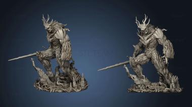 3D model The Swamp Thing Sculpture (STL)