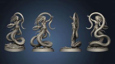 3D model Pirates Curse the Dead Seas Troops Doom Mermaids mermaid (STL)