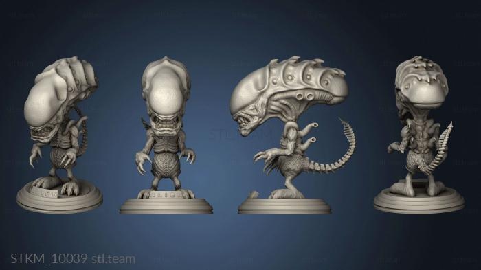 3D model PREDADOR Alien Chibi Pop (STL)