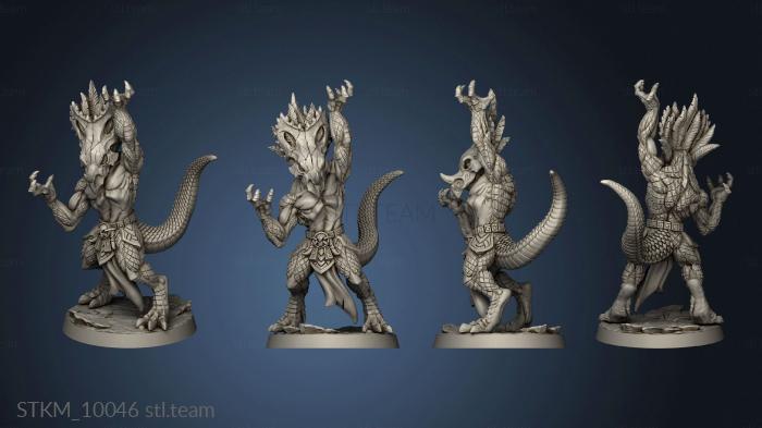 3D model Goldman Lizard s Kantot Stormcaller (STL)