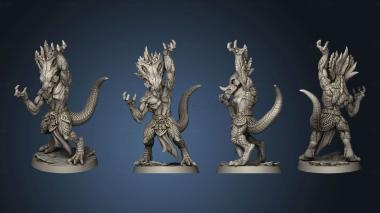 3D model Goldman Lizard s Kantot Stormcaller (STL)