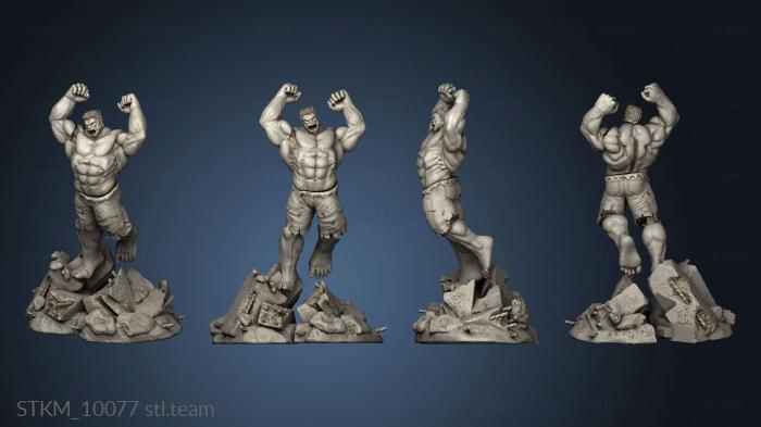 3D model Red Hulk Platform (STL)