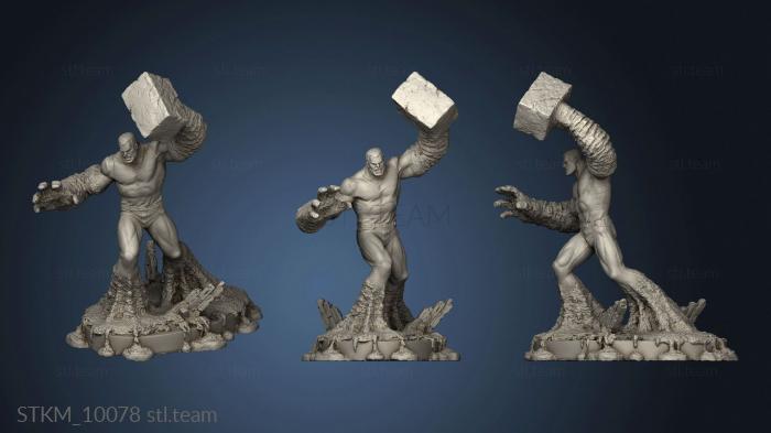 3D model sandman sculpture statue (STL)