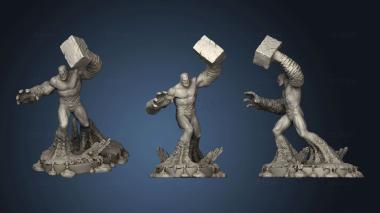 3D model sandman sculpture statue (STL)