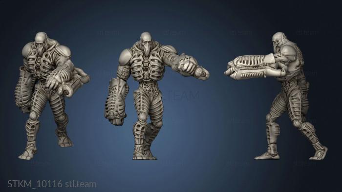 3D model SCIFI THE OMEGA BATTLE GOLEM (STL)