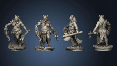 3D model Ogre Maiden (STL)