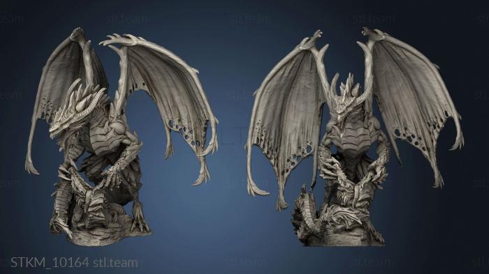 3D model Vile Steel Dragon (STL)