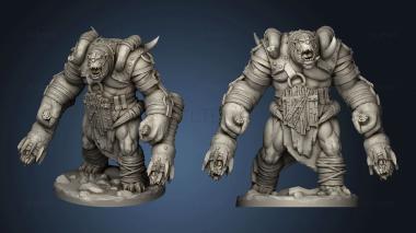 3D model War Ogre Rider (STL)