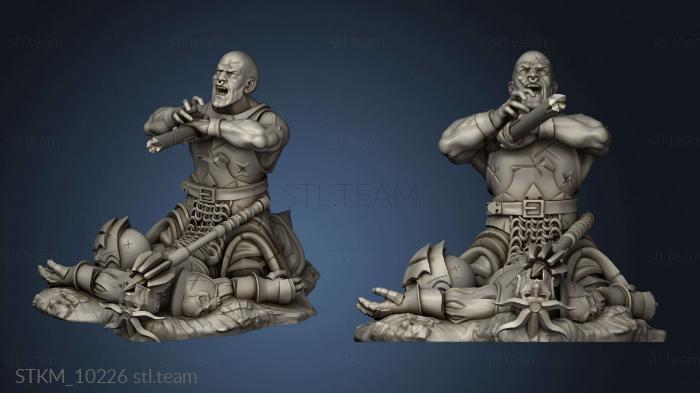 3D model Sun Knights Warrior Ashes Lacerated (STL)