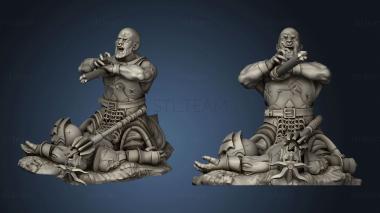 3D model Sun Knights Warrior Ashes Lacerated (STL)