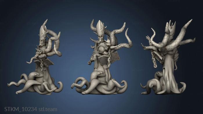 3D model Eternal Priest Attacking City (STL)