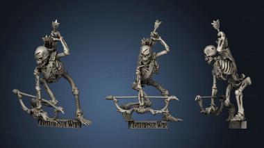 3D model heroes batch skeleton archer (STL)