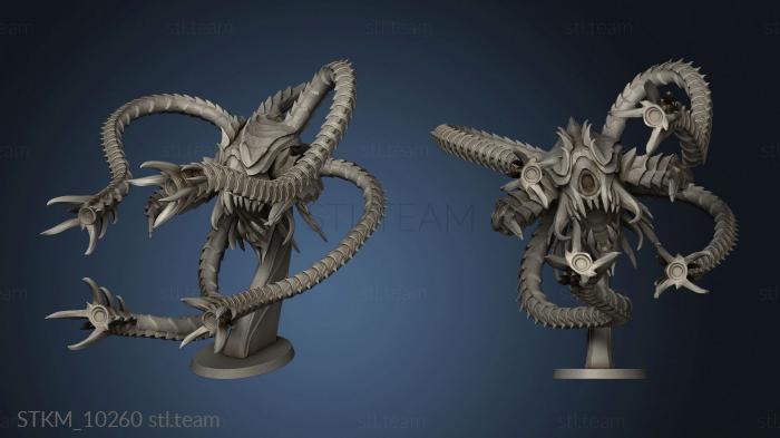 3D model The Souls in Steel Sentinel Horror Oval (STL)