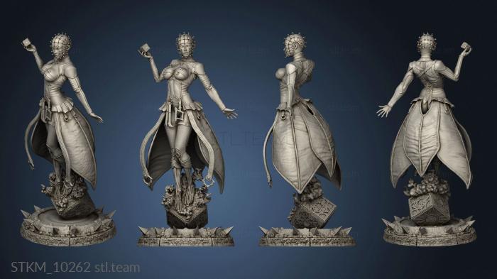 3D model Michel Ballares Hellraiser Female med (STL)