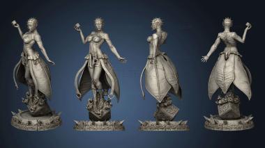 3D model Michel Ballares Hellraiser Female med (STL)