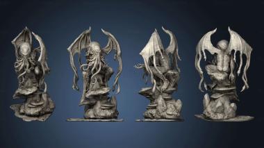 3D model Cthulhu Mythos Figures (STL)