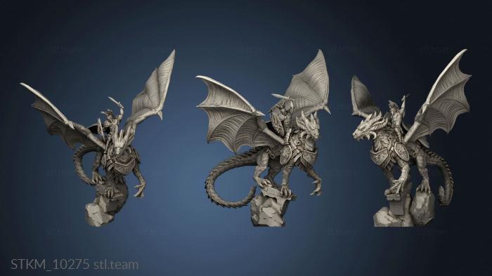 3D model Fantasy Sancast dragon knight Stormdrake Guard (STL)