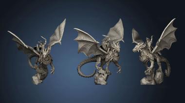 3D model Fantasy Sancast dragon knight Stormdrake Guard (STL)