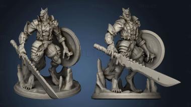 3D model Village Hope Vampires werewolf lord (STL)