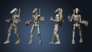 3D model yoda Battle Droid Heroic (STL)