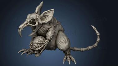 3D model Hour Demons Giant Rat Revenant (STL)