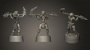 3D model Necron Chess Set Necron Queen (STL)