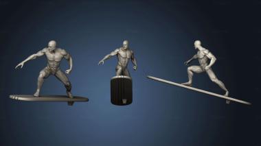 3D model Silver Surfer (STL)