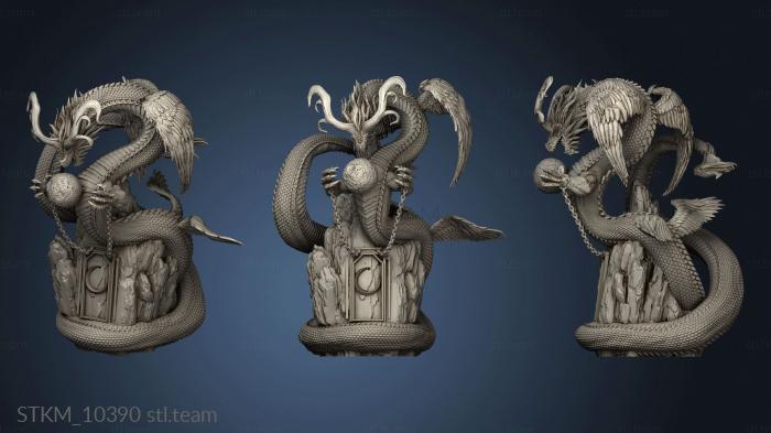 3D model Tarot Moon (STL)