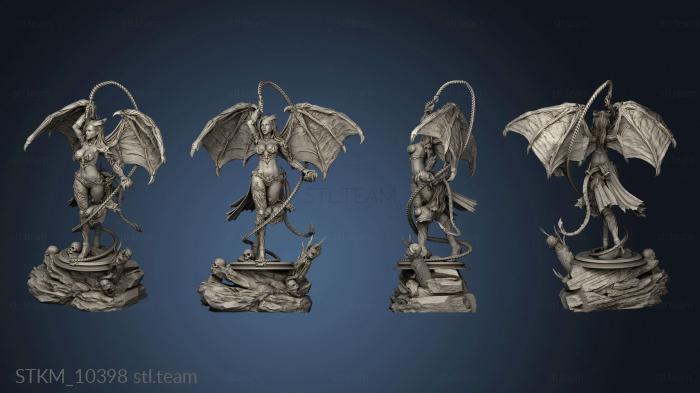 3D model Succubus Two Back Cloth (STL)