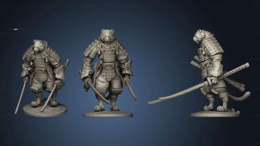 3D model Tiger Samurai Kengashi (STL)