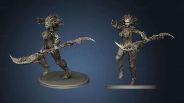 3D model natural Warrior Two Alienated (STL)