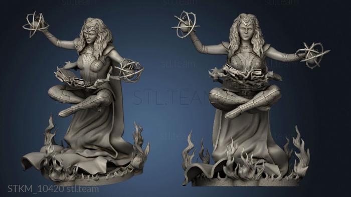 3D model scarlet witch One Sixth Circle Centre (STL)