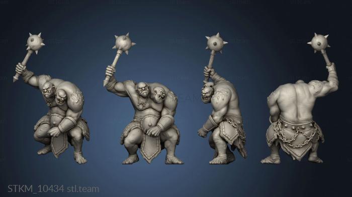 3D model Witcher Contract Ogre Ettin (STL)