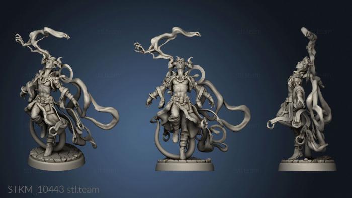 3D model Epic Adventure Infernal Heroes sorcerer basic (STL)