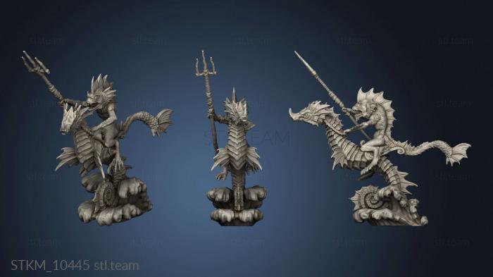 3D model End Depth Fishfolk Rider (STL)