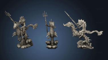 3D model End Depth Fishfolk Rider (STL)