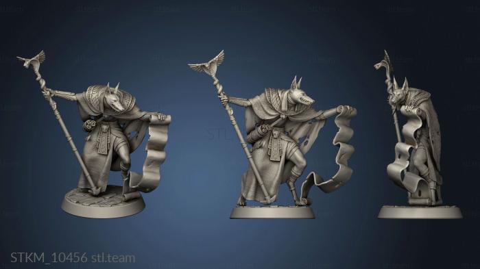 3D model Buried Tomb Werejackal Priest Were Jackal (STL)